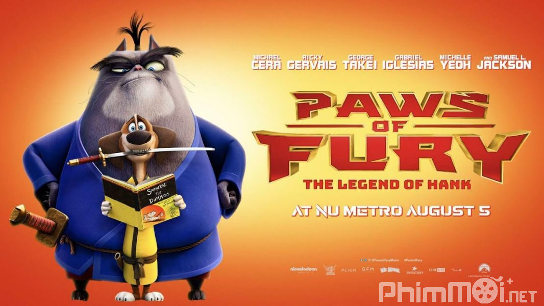 Xem phim Môn Phái Võ Mèo Huyền Thoại Một Chú Chó  - Paws of Fury The Legend of Hank (2022)