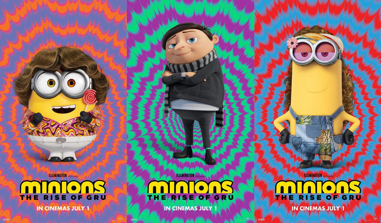 Xem phim Kẻ Cắp Mặt Trăng 4 Sự Trỗi Dậy Của Gru  - Minions The Rise Of Gru (2022)