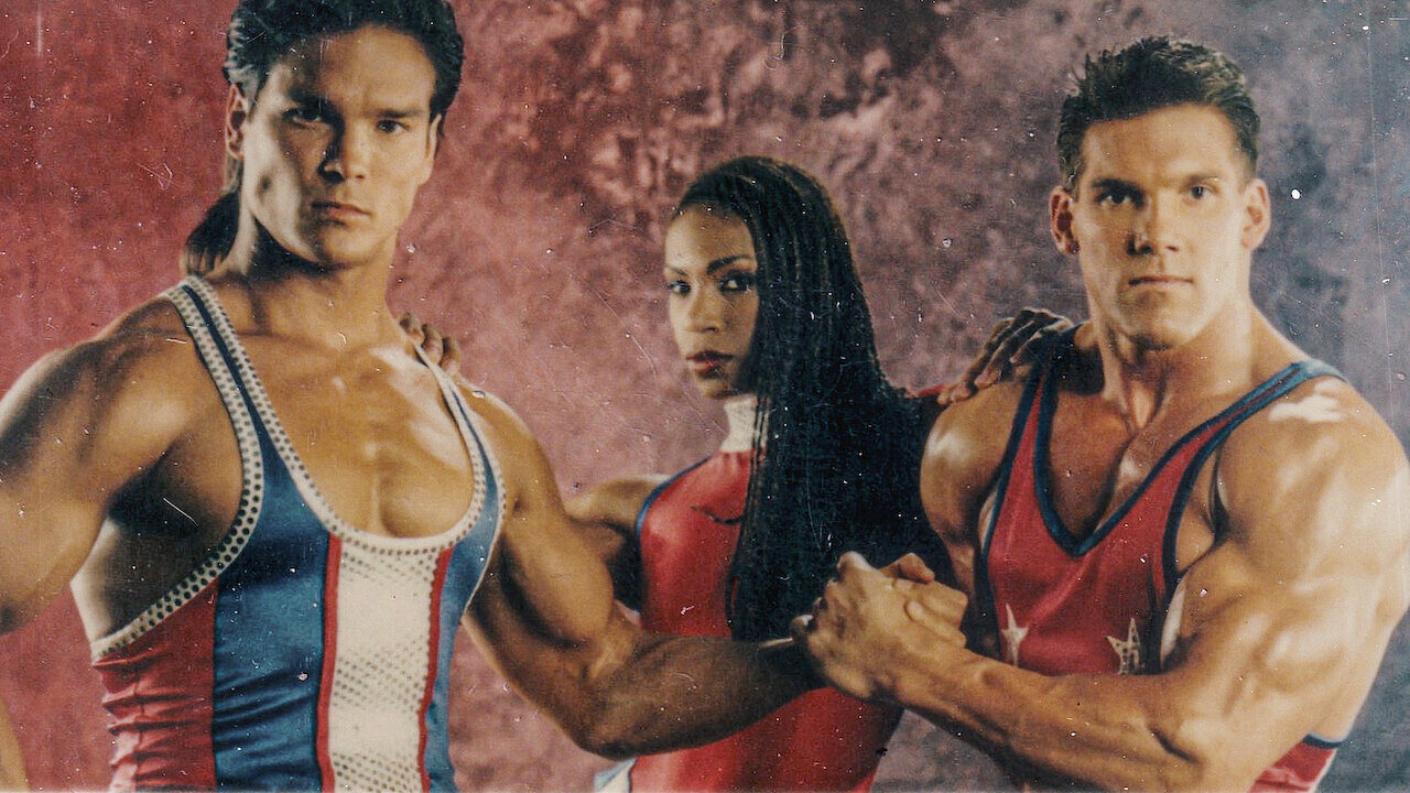 Xem phim Cơ Bắp Và Bê Bối Câu Chuyện Của American Gladiators  - Muscles Mayhem An Unauthorized Story Of American Gladiators (2023)