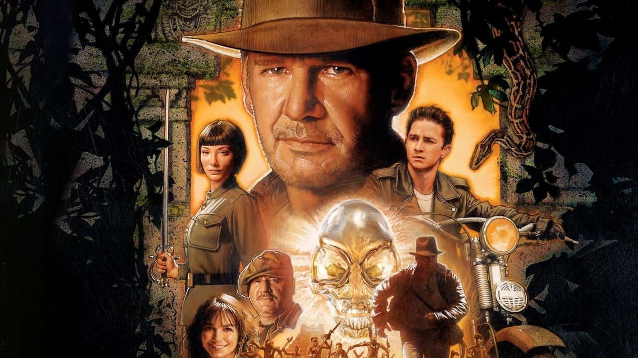 Poster of Indiana Jones và Vương Quốc Sọ Người