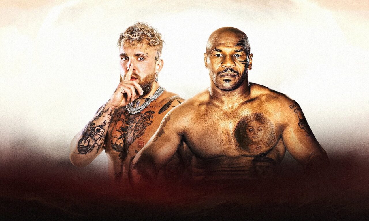 Poster of Jake Paul vs Mike Tyson