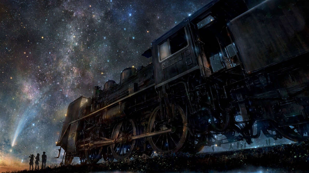 Poster of Ginga Tetsudou No Yoru Fantasy Railroad In The Stars