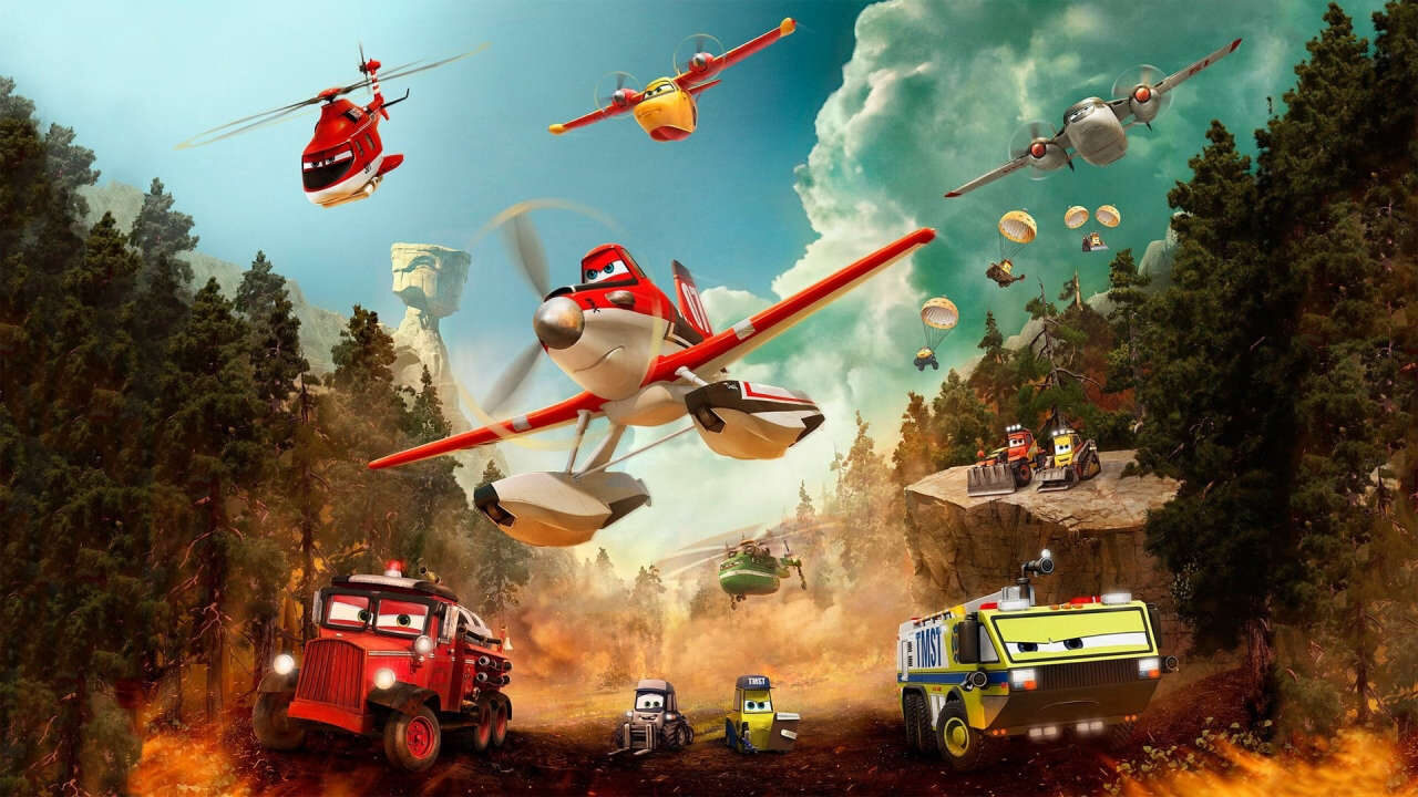 Xem phim Thế Giới May Bay Anh Hùng Biển Lửa  - Planes Fire Rescue (2014)