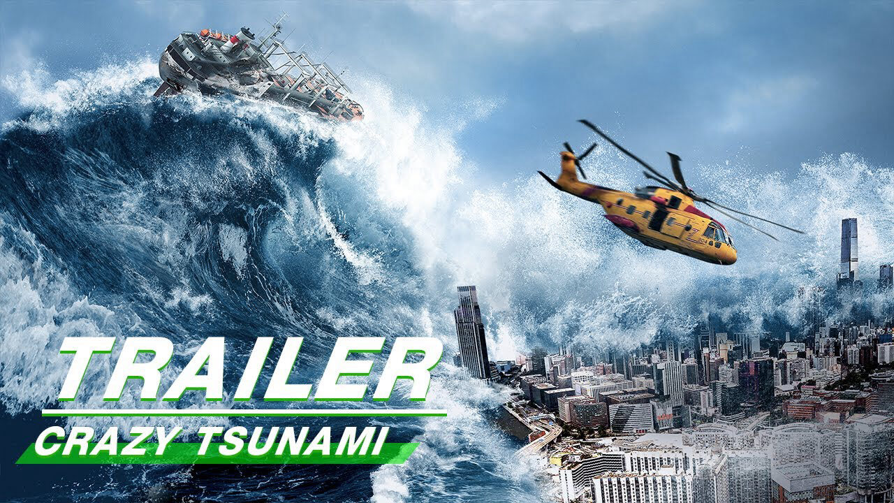 Xem phim Sóng Thần Cá Sấu Điên  - Crazy Tsunami (2021)