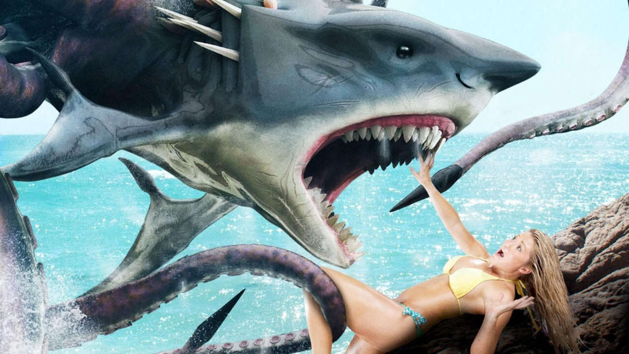 Xem phim Cá Mập Lên Bờ  - Sharktopus (2010)