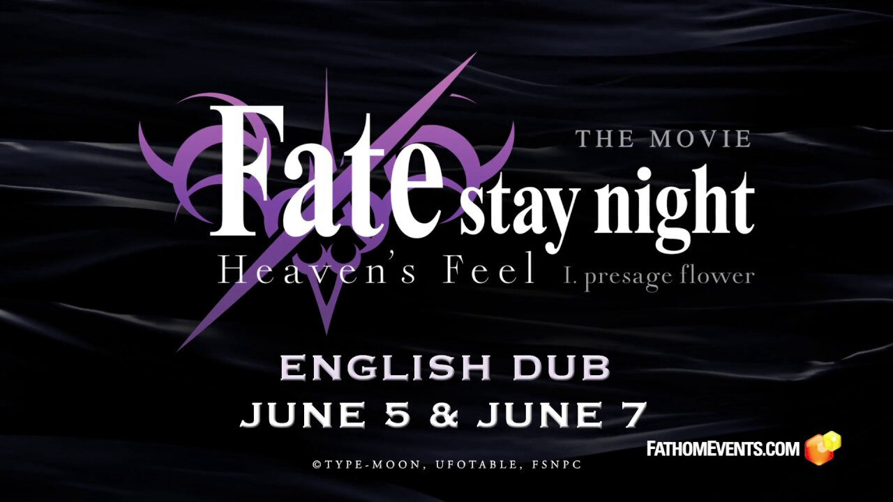 Poster of FateStay Night Heavenx27s Feel I Presage Flower