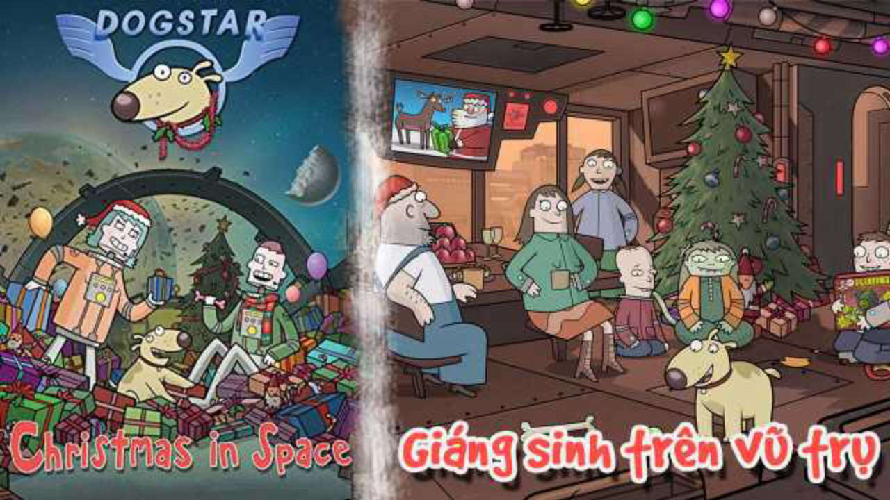 Xem phim Giáng Sinh Trên Vũ Trụ  - Dogstar Christmas in Space (2015)