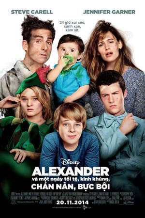 Xem phim Alexander Và Một Ngày Tồi Tệ  - Alexander and the Terrible Horrible No Good Very Bad Day (2014)