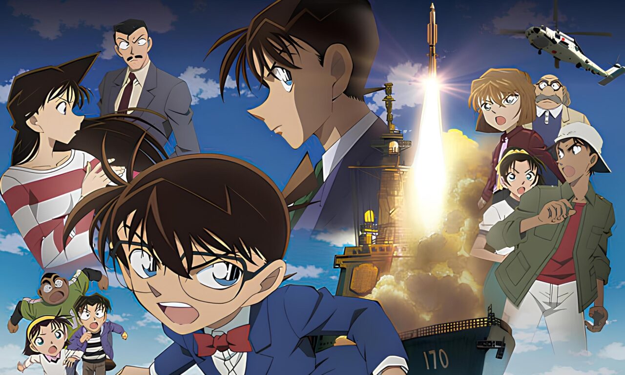 Xem phim Thám Tử Lừng Danh Conan 17 Con Mắt Bí Ẩn Ngoài Biển Xa  - Detective Conan Private Eye in the Distant Sea (2013)